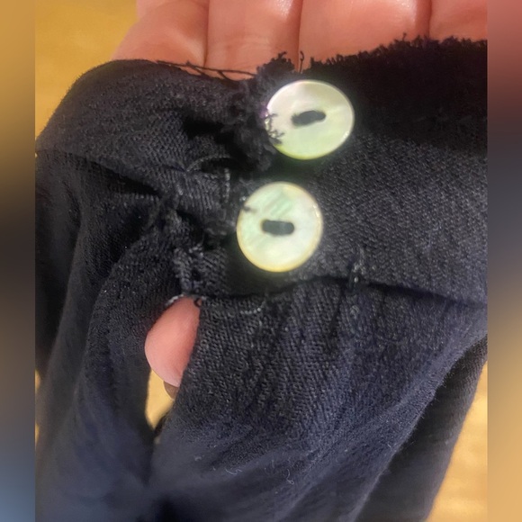 Maurice’s Black Sleeveless High Low  Blouse Size Small Nwt - Picture 3 of 5